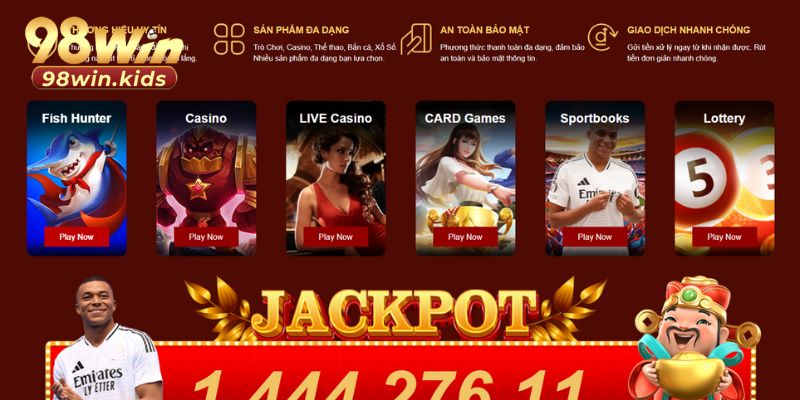 Về Chúng Tôi 98WIN 3 Sân chơi nâng cấp kho game liên tục