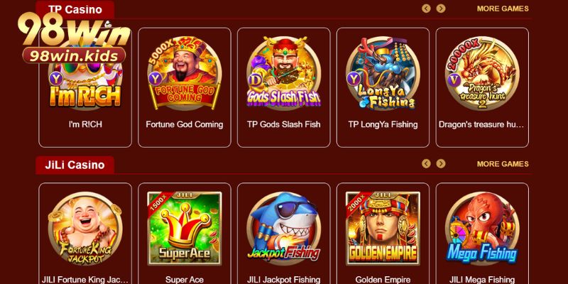 Về Chúng Tôi 98WIN 2 Các dịch vụ giải trí hiện có tại sân chơi